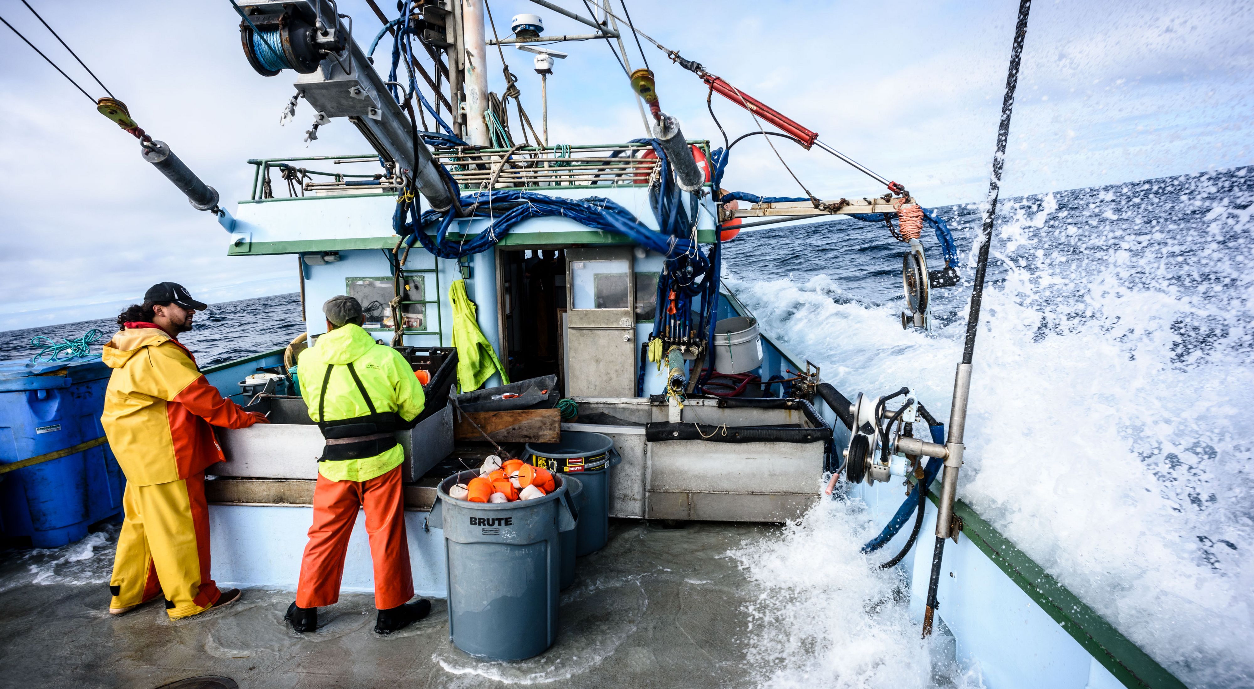 Dungeness crab fishing boat