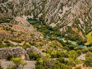 River winding through a rocky valley